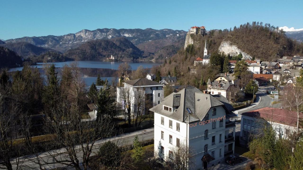 Apartment In The Heart Of Bled With Views Buitenkant foto